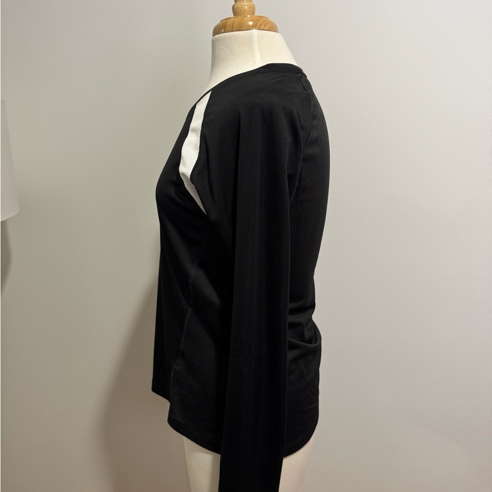 Nike Women's Black Long Sleeve Top Size M - Picture 2 of 6